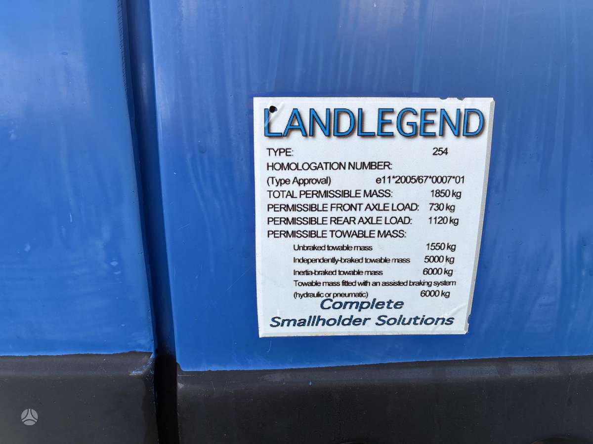 Lamborghini Land Legend DF 254, garden tractors