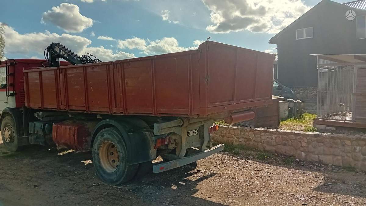 Scania 824, dumpers with crane