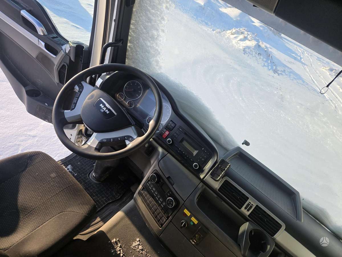 MAN 400, самосвалы с краном