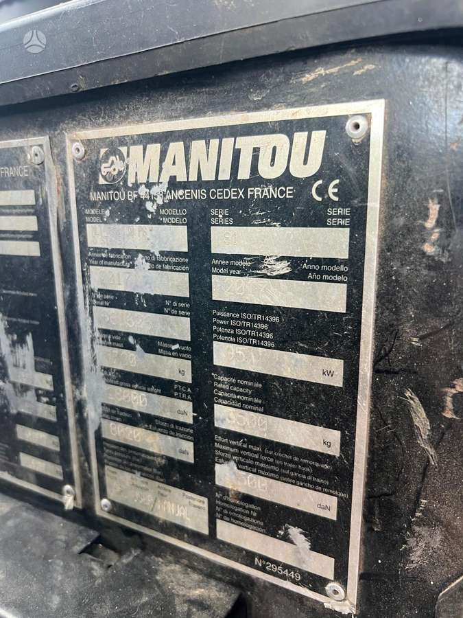 Manitou Manitou MLT 635-130PS+, traktoriai