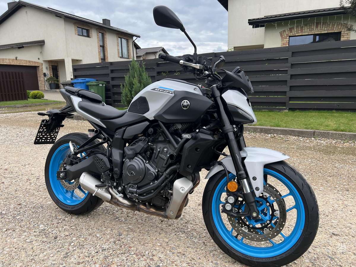 Yamaha MT 07 700cc, street / classic