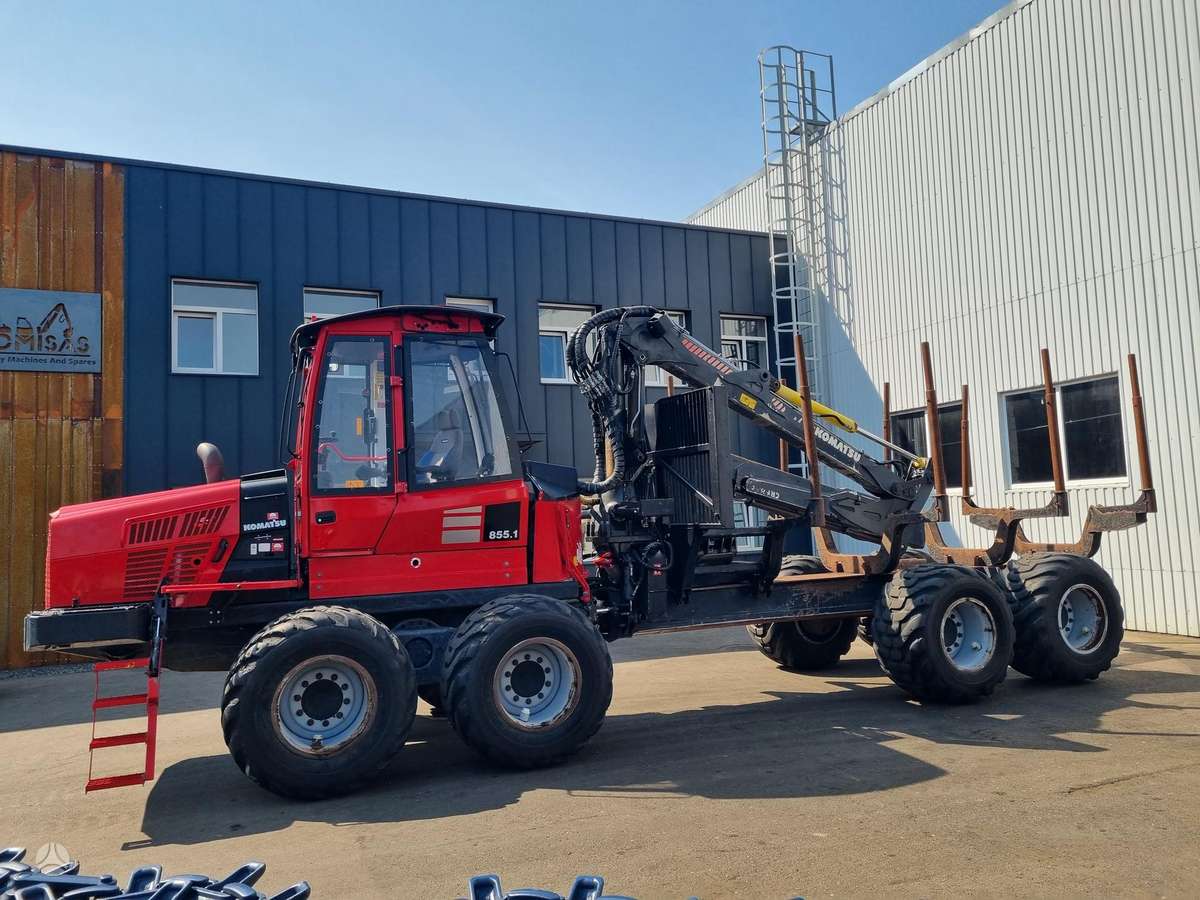 Komatsu 855, форвардеры