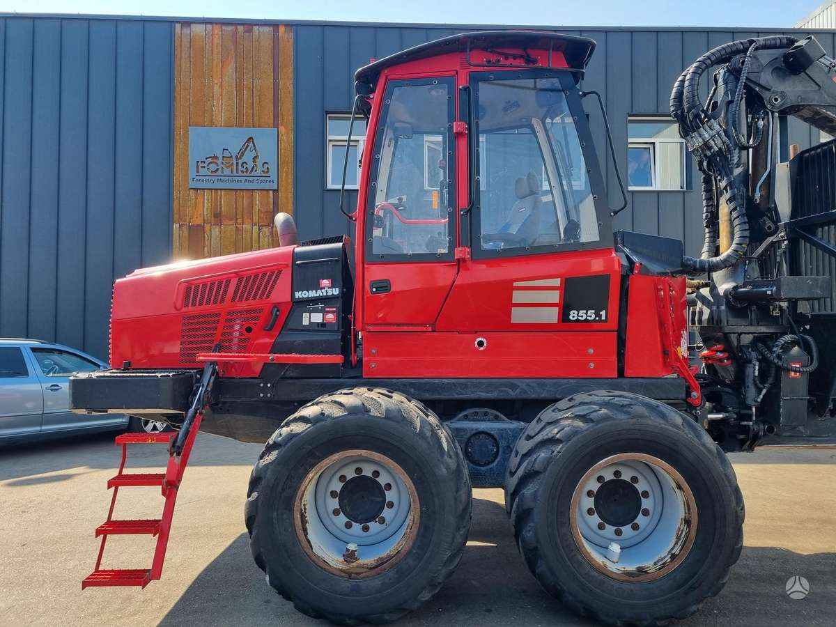 Komatsu 855, форвардеры