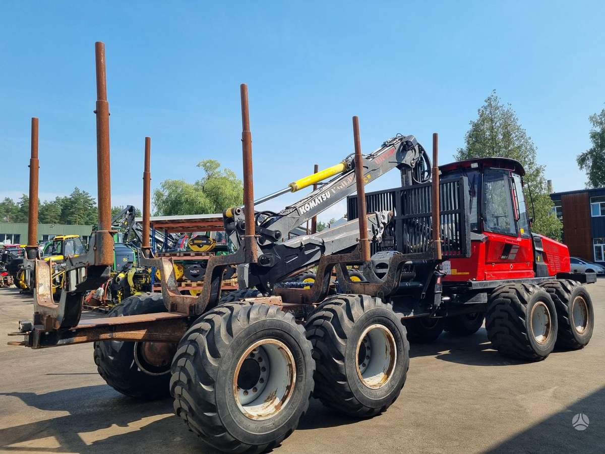 Komatsu 855, форвардеры