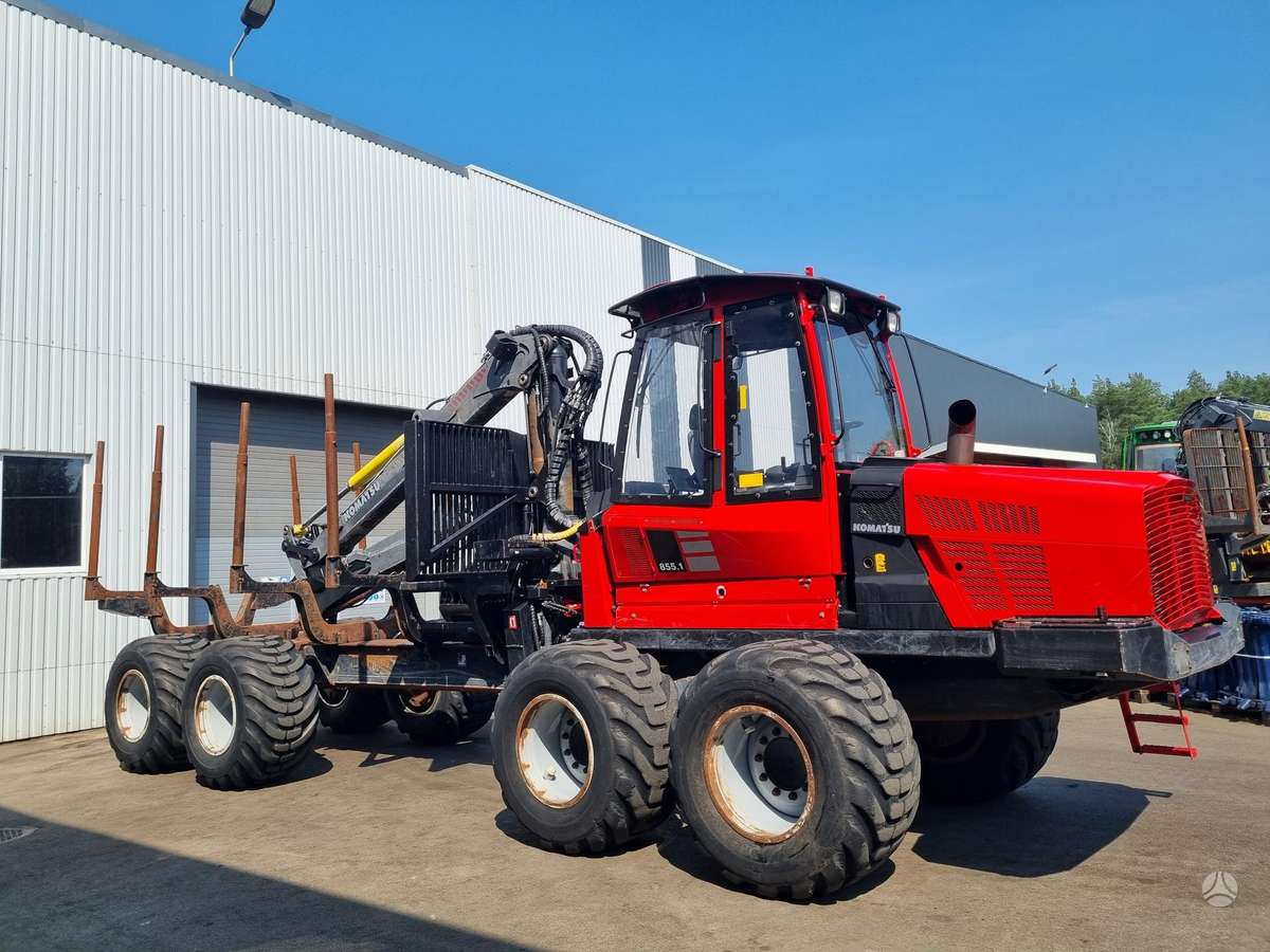 Komatsu 855, форвардеры