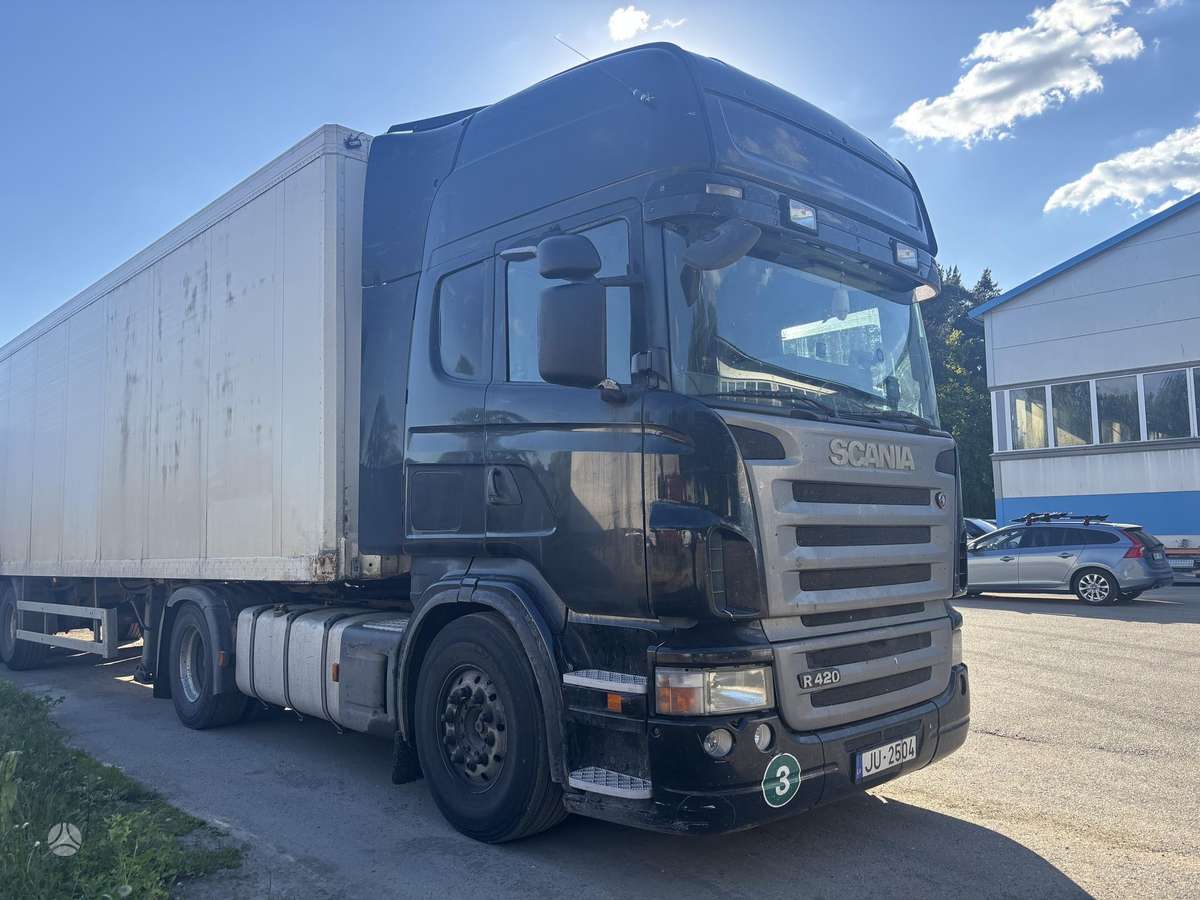 Scania R420, double sleeper