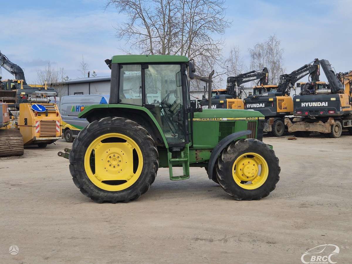 John Deere 6100, тракторы