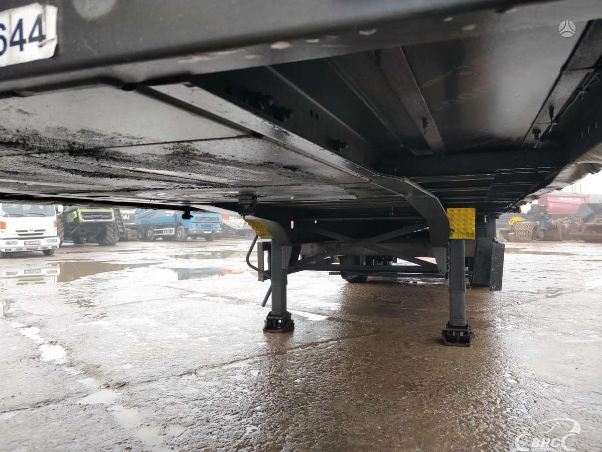 Schmitz SCS 24, dropside with tarpaulin