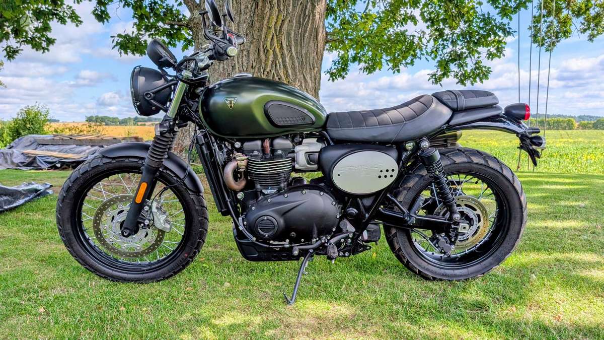 Triumph Scrambler 900cc, street / classic