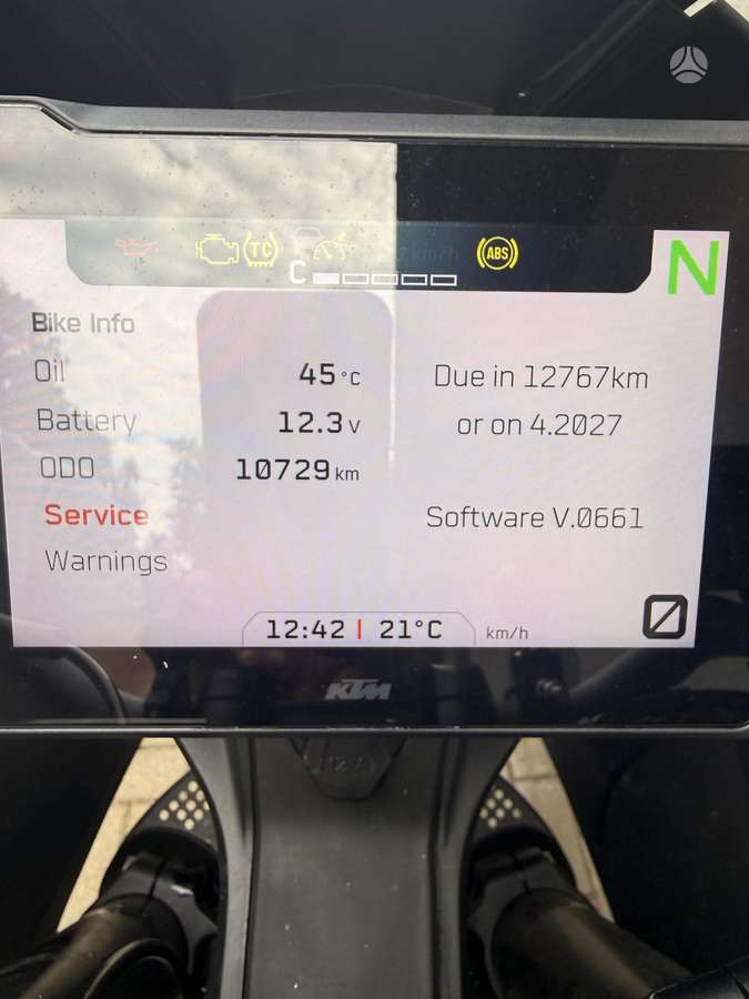KTM Super Adventure 1301cc, enduro / adventure