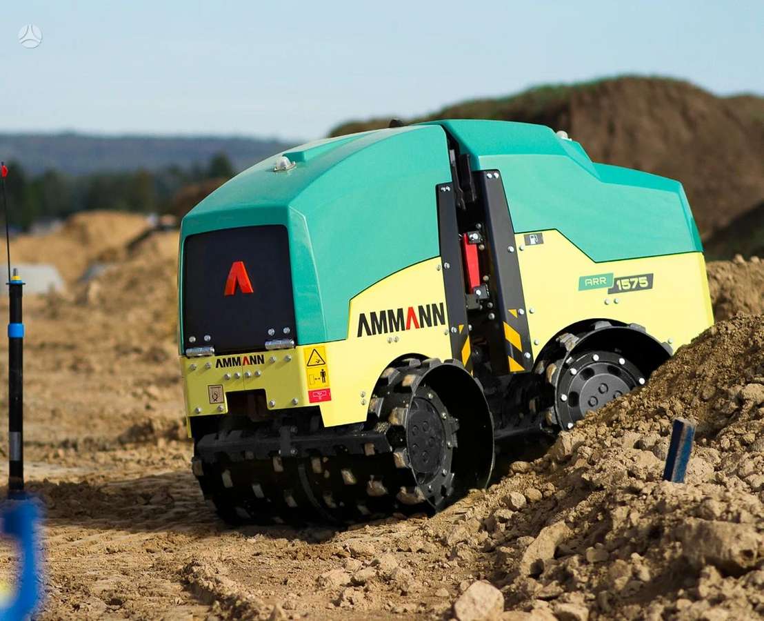 Ammann ARR 1575 tranšėjinis volas, вибромашины