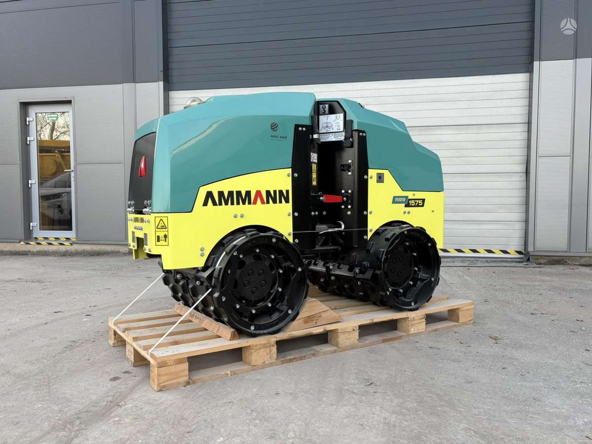 Ammann ARR 1575 tranšėjinis volas, вибромашины
