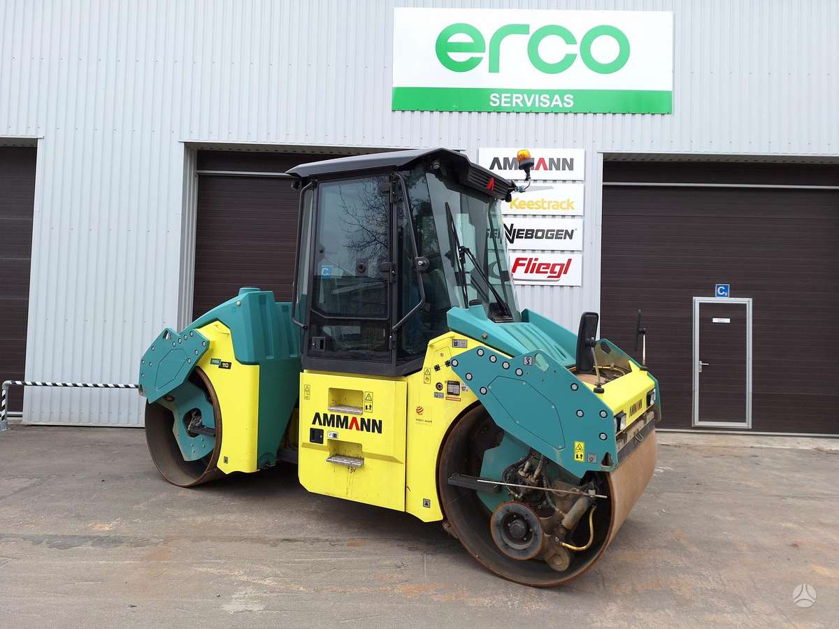 Ammann ARX 110 asfalto volas, vibrator / compactor