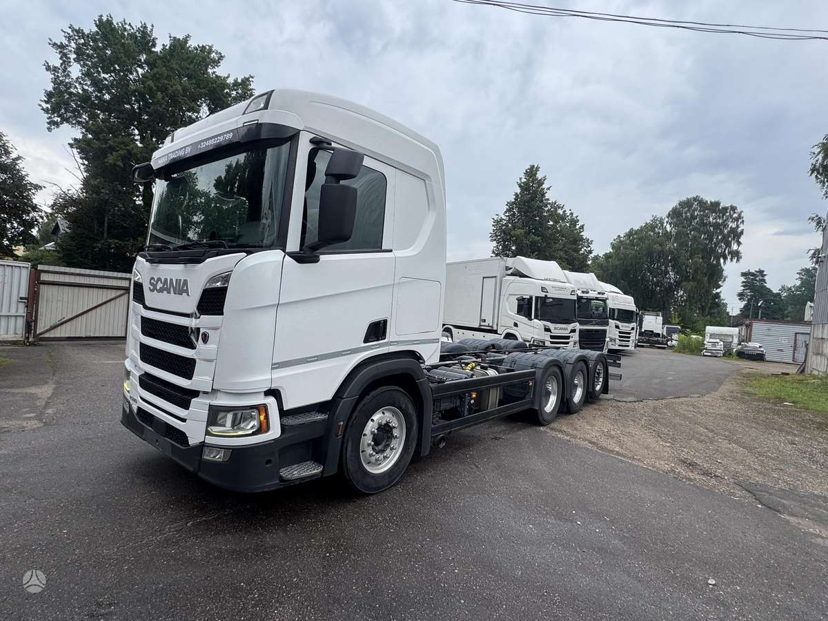 Scania R500, cab-chassis trucks