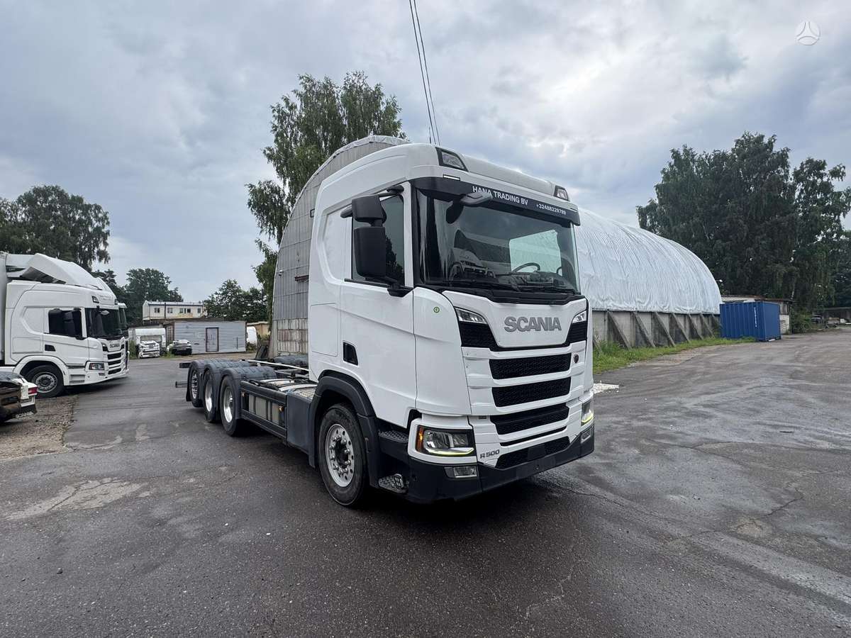 Scania R500, cab-chassis trucks