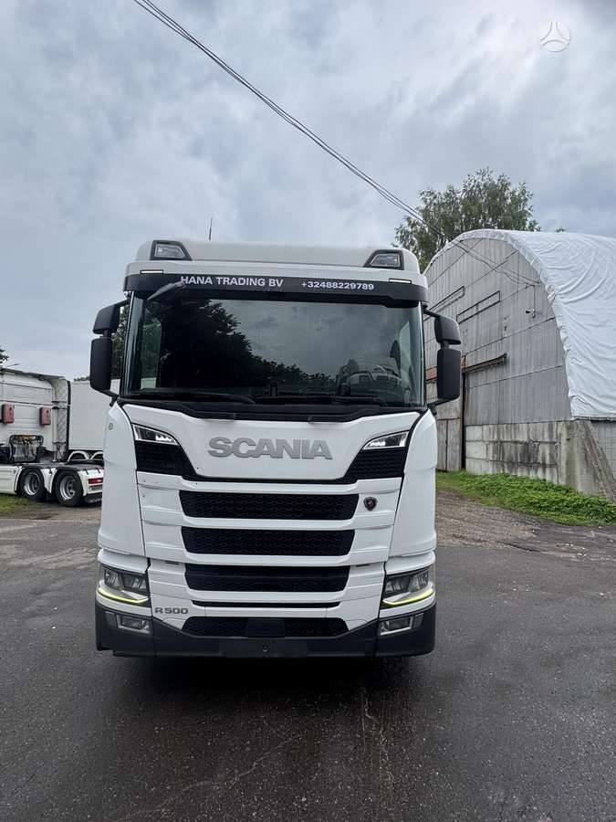 Scania R500, važiuoklės