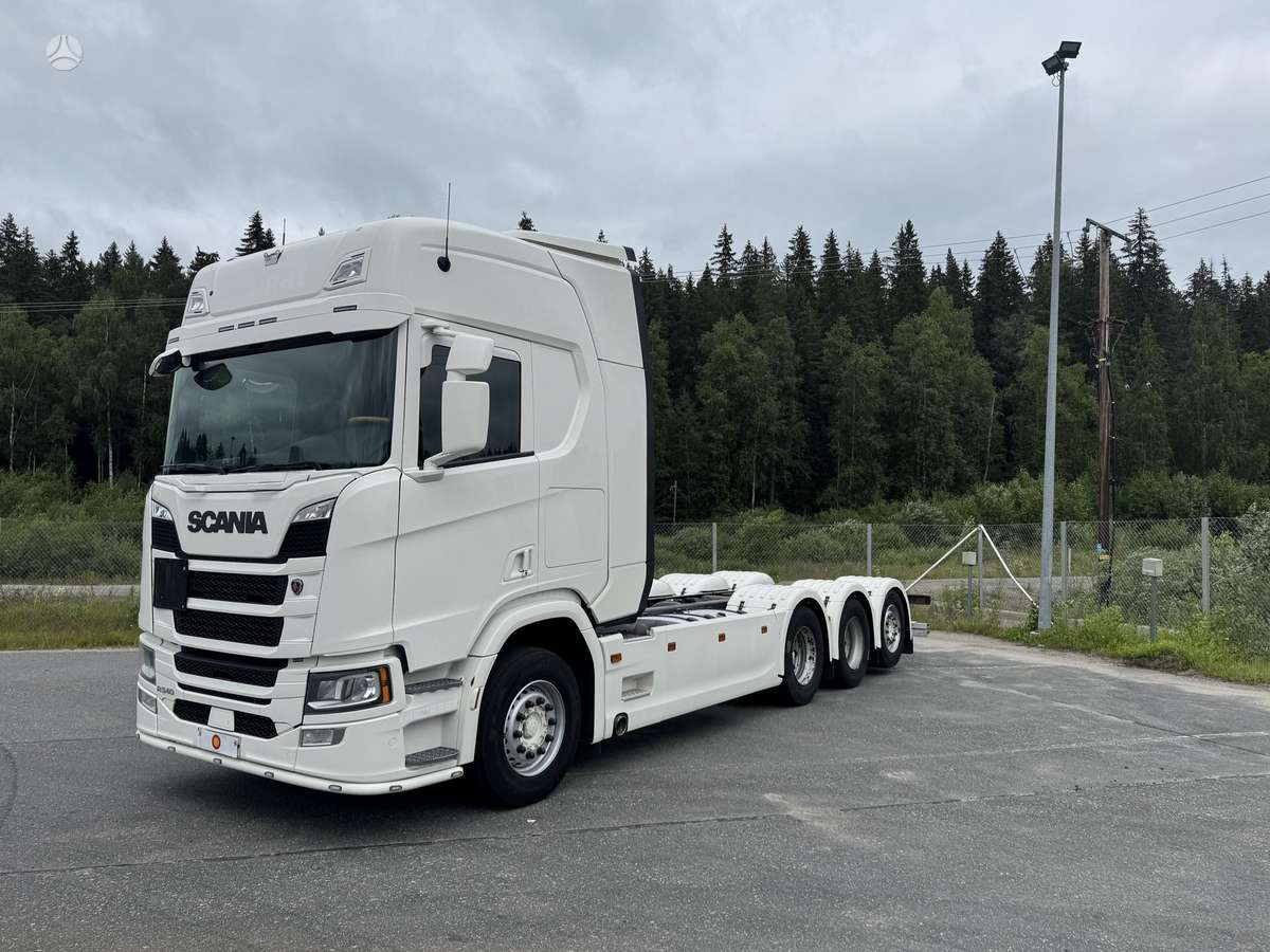 Scania R540, važiuoklės
