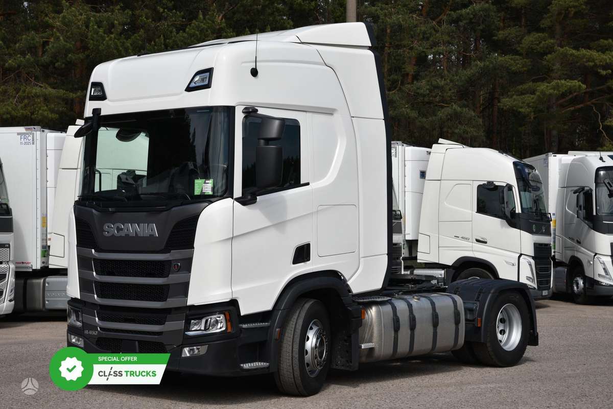 Scania R450 CR20H Retarder ACC ADAS Pack, double sleeper