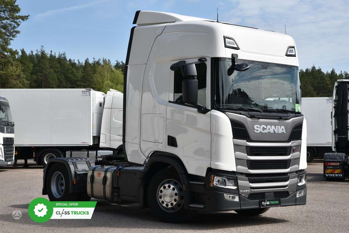 Scania R450 CR20H Retarder ACC ADAS Pack, double sleeper