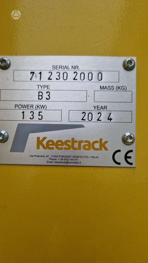 Keestrack B3h žiauninis trupintuvas, камнедробилки
