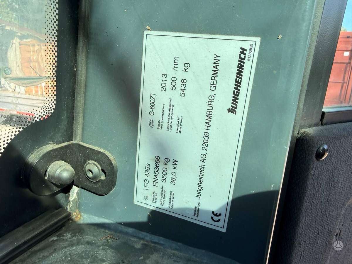 Jungheinrich TFG435s, forklifts