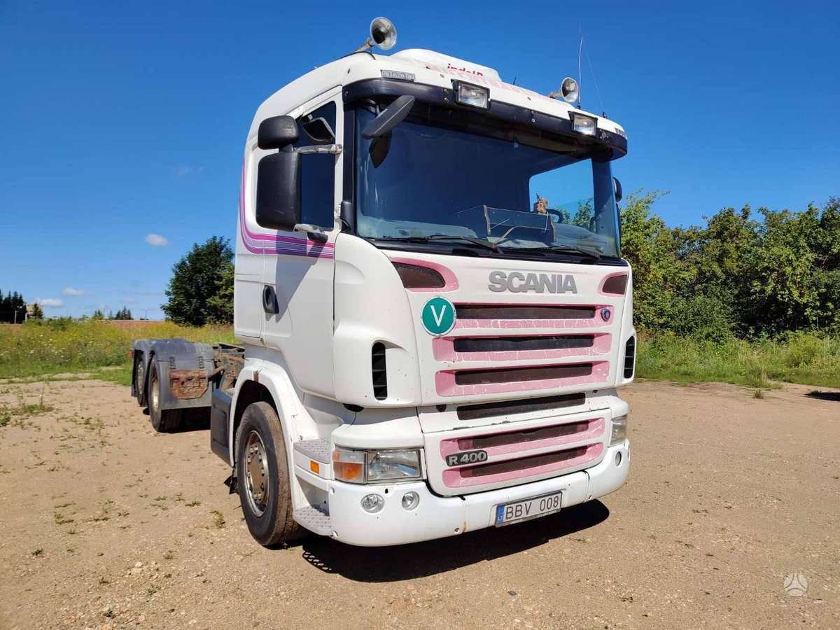 Scania R400lb 6x2, cab-chassis trucks