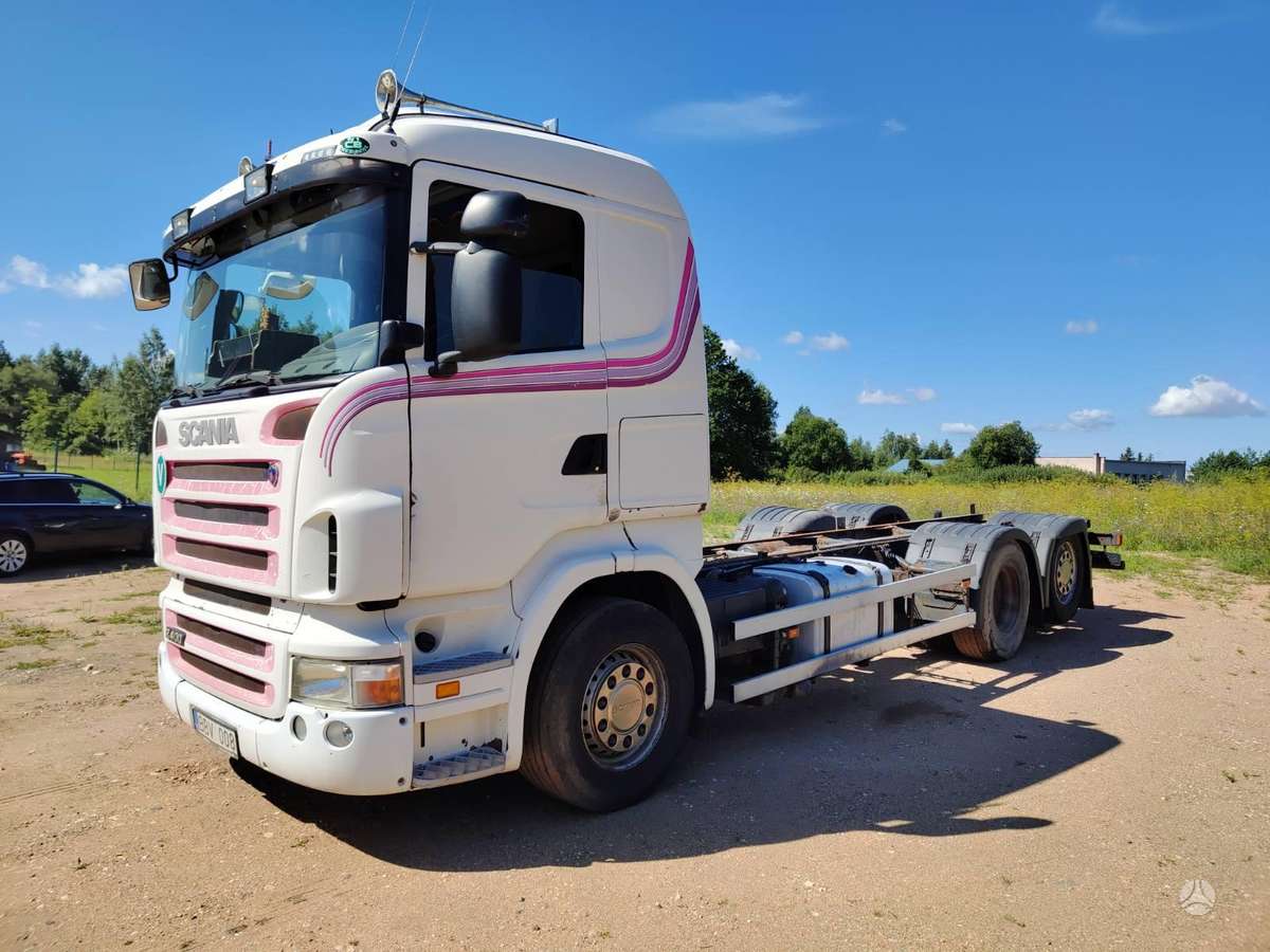 Scania R400lb 6x2, шасси