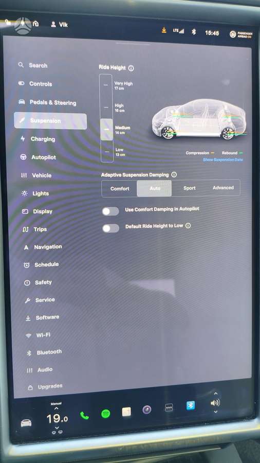 Tesla Model S, hečbekas