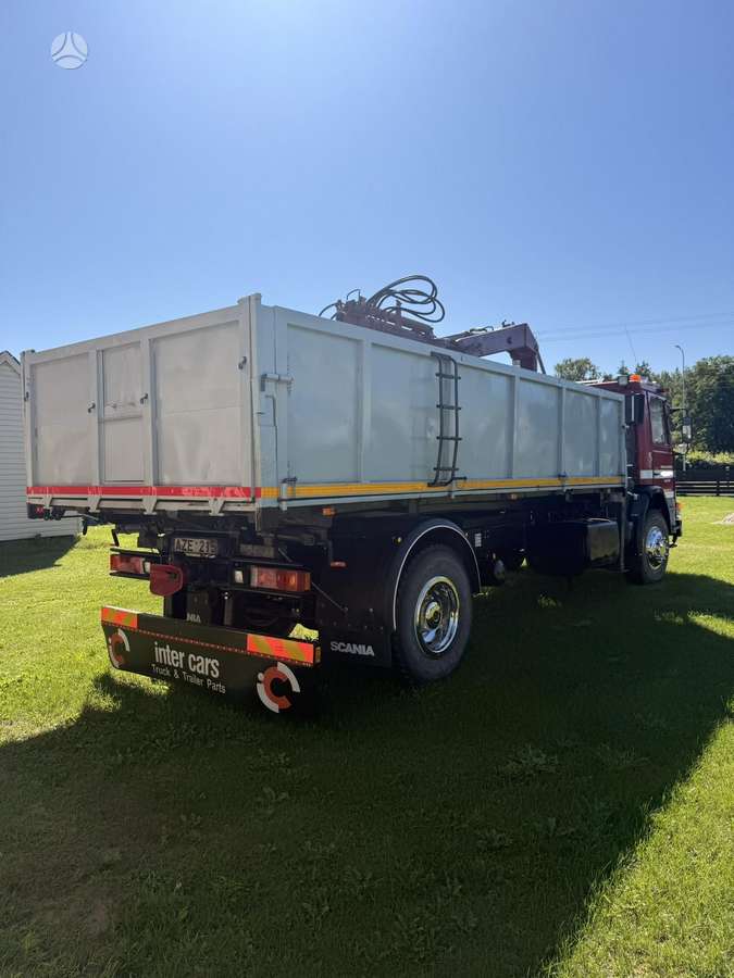 Scania 93 ML, dumpers with crane