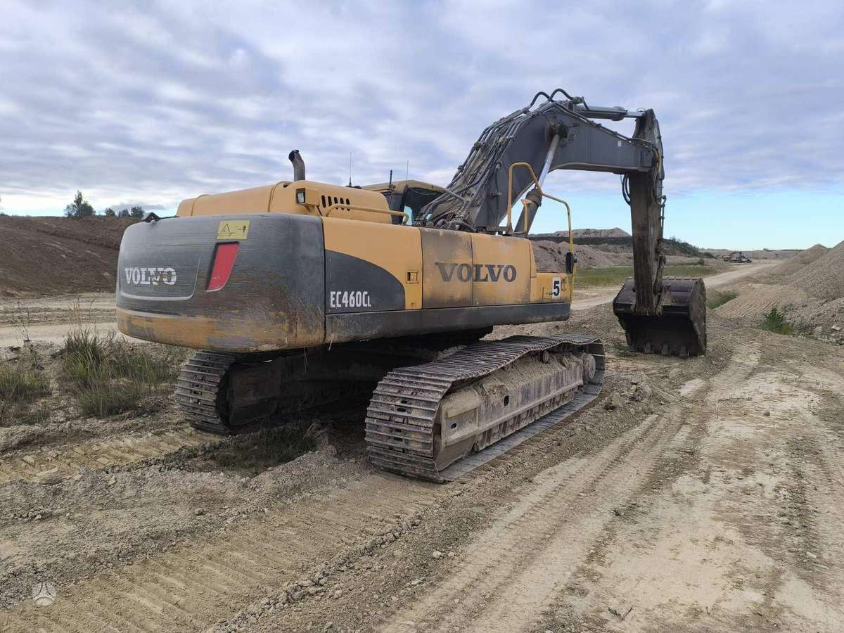 Volvo EC460CL, ekskavatoriai
