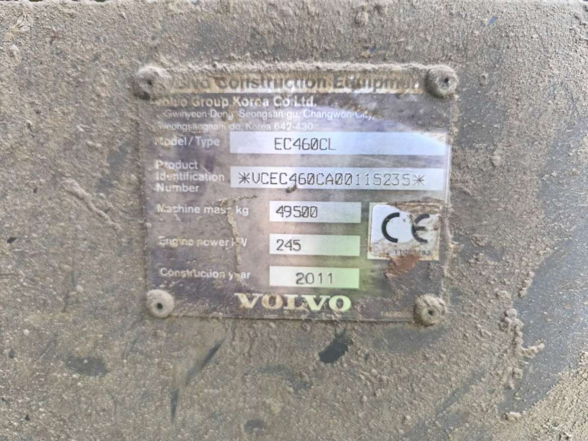 Volvo EC460CL, ekskavatori