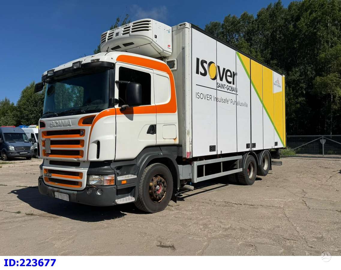 Scania R470 6x2 ThermoKing, рефрижераторы