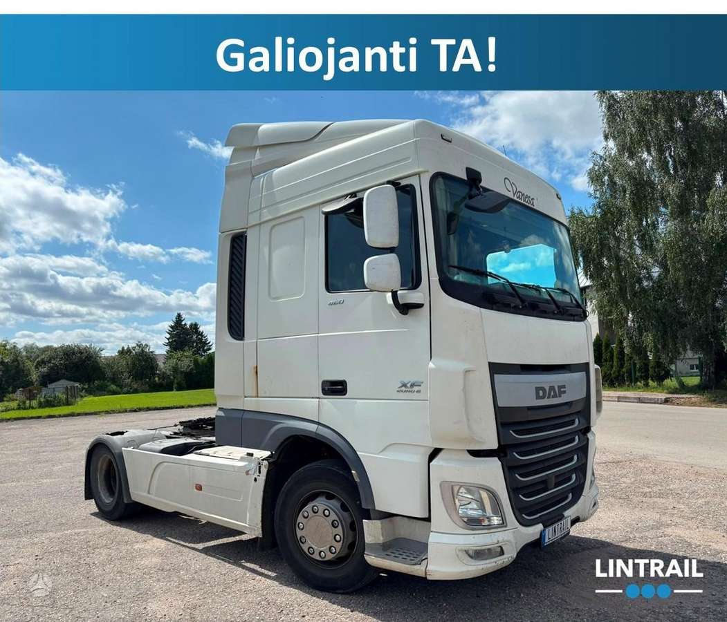 DAF XF460 FT, 2 спальных места