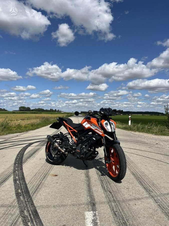 KTM Duke 125cc, street / classic