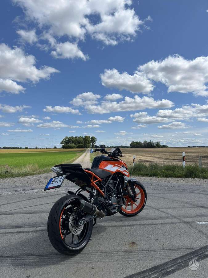 KTM Duke 125cc, street / classic
