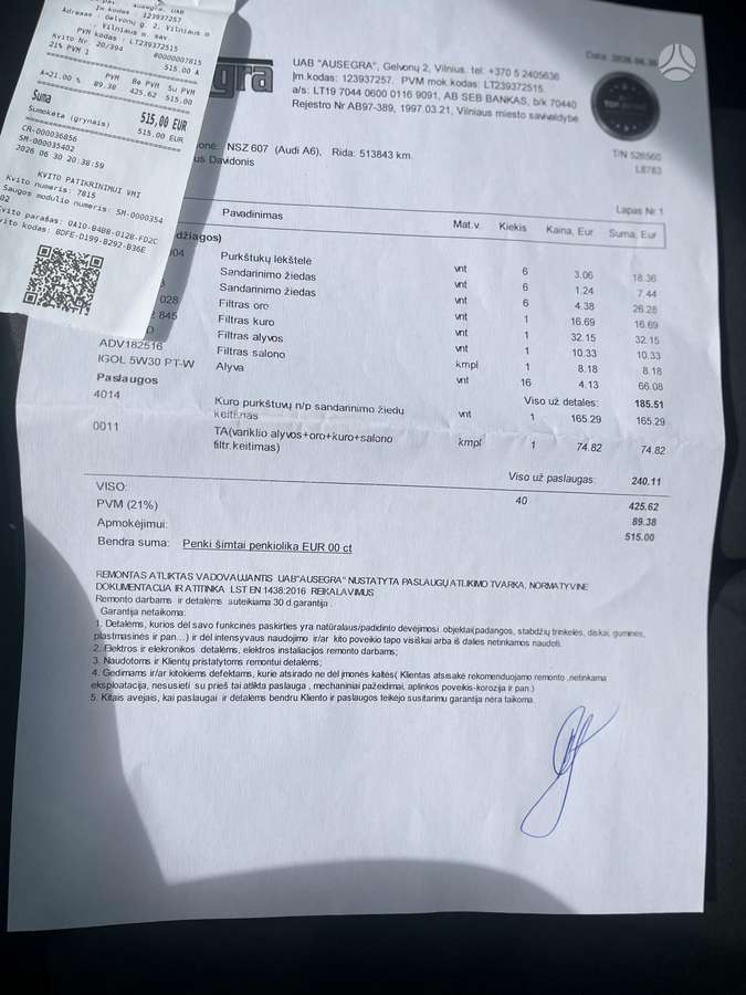 Audi A6, 3.0 l., Универсал
