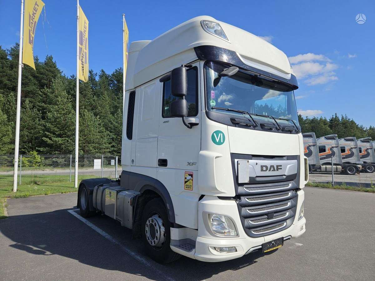 DAF XF 480 FT SSC RETARDER, double sleeper