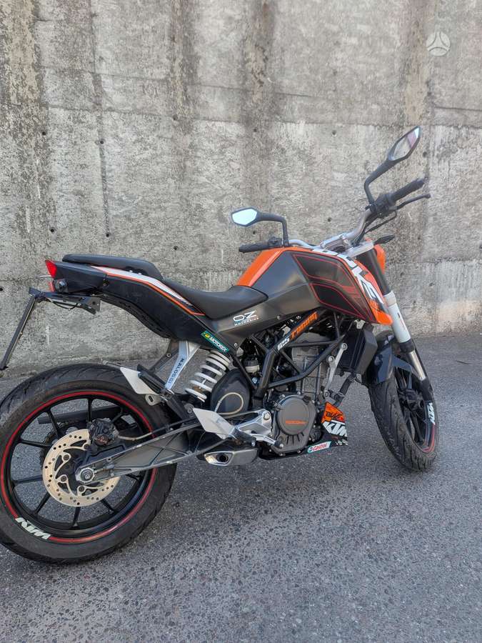 KTM Duke 125cc, street / classic