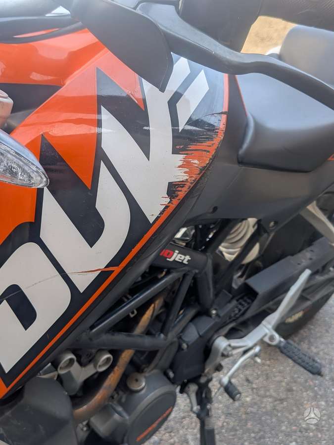 KTM Duke 125cc, street / classic