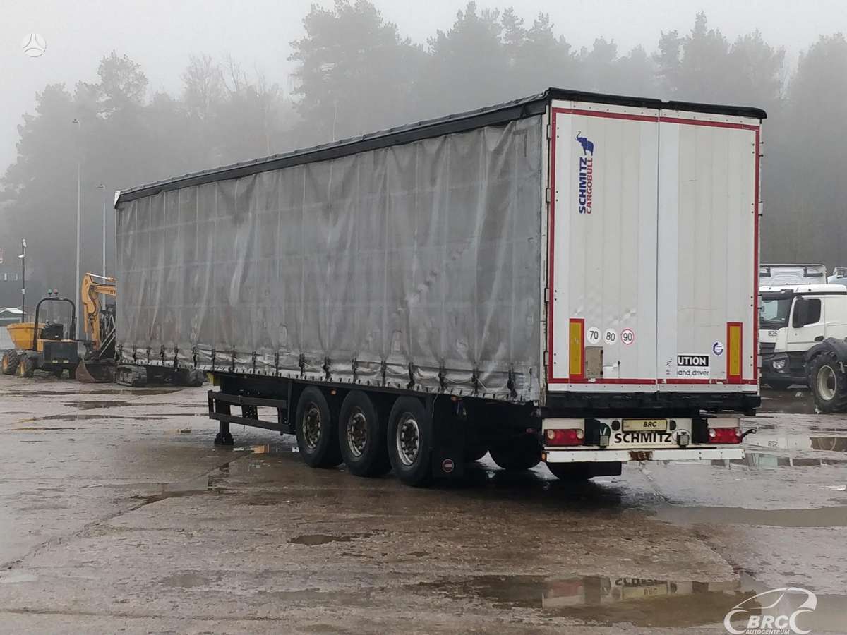 Schmitz SCS 24, bortinės su tentu