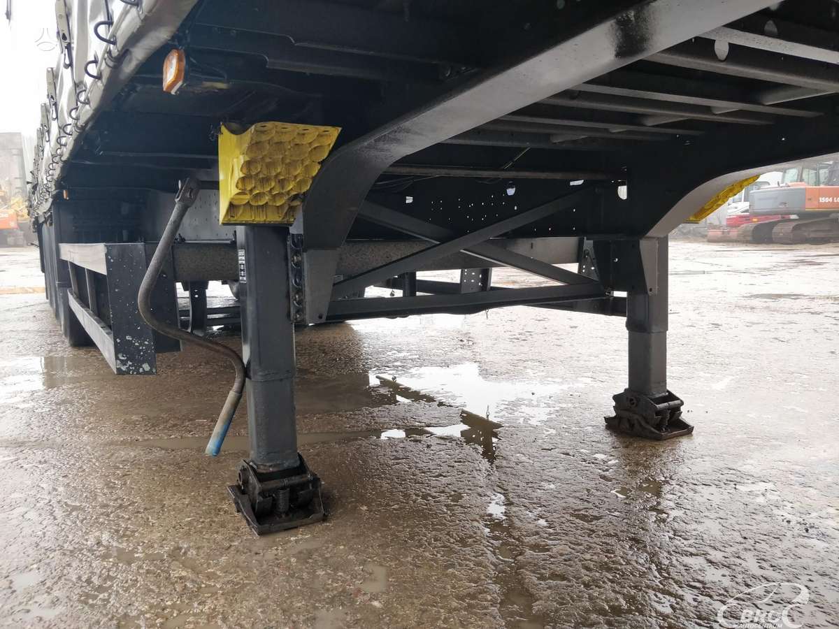 Schmitz SCS 24, bortinės su tentu