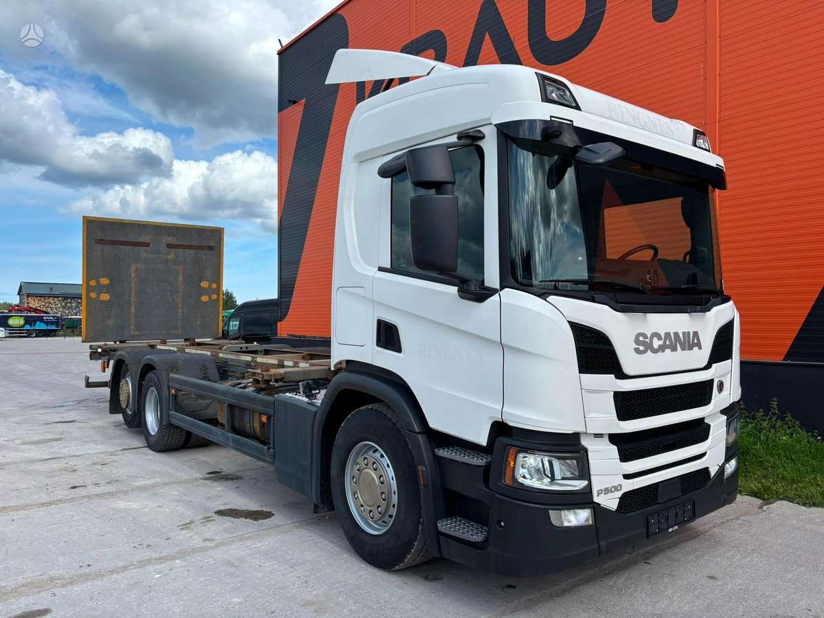Scania P 500 6x2*4, cab-chassis trucks