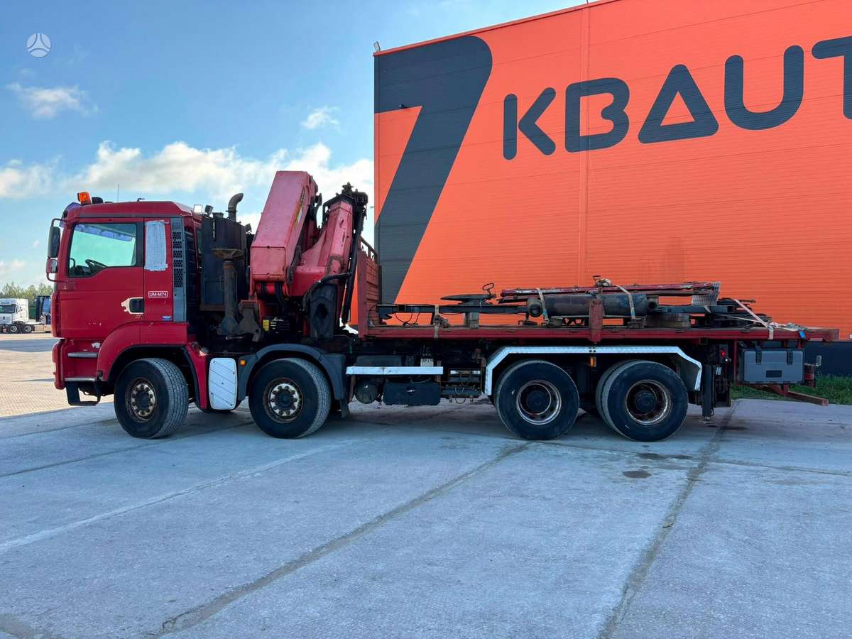 MAN TGA 35.380 8x4, crane trucks