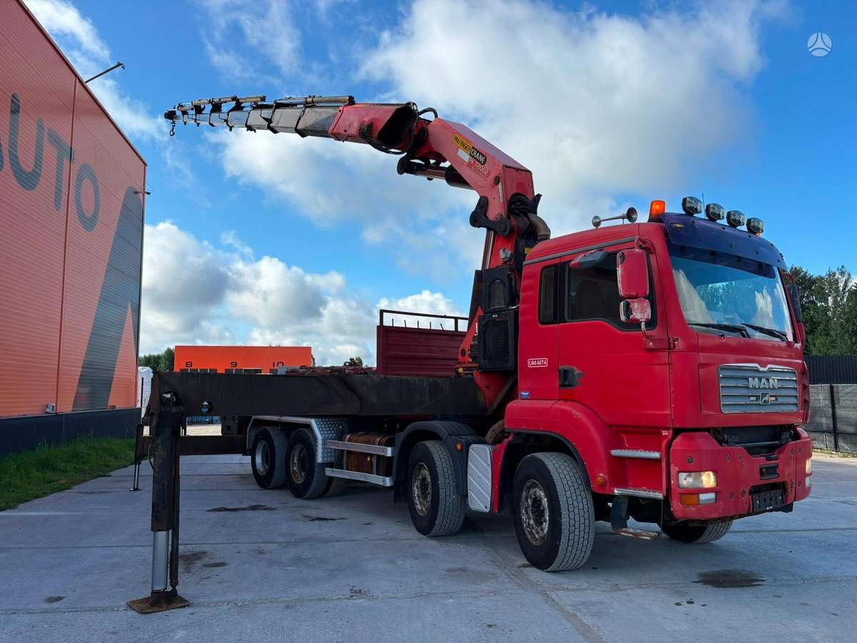MAN TGA 35.380 8x4, crane trucks