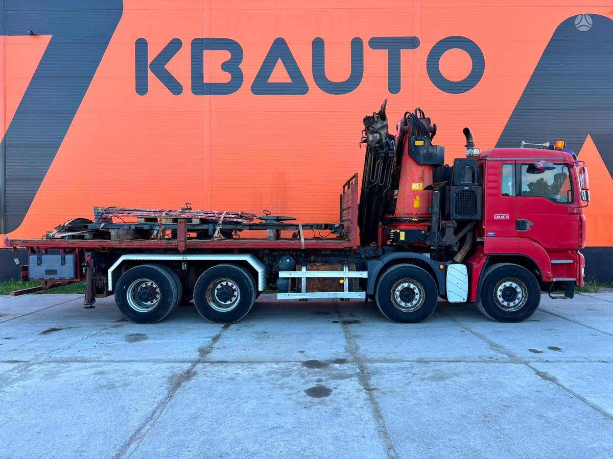 MAN TGA 35.380 8x4, crane trucks