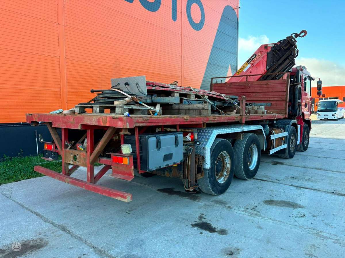 MAN TGA 35.380 8x4, crane trucks