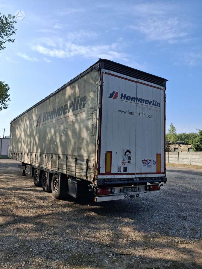 Schmitz Mega varios, užuolaidinės / tentinės