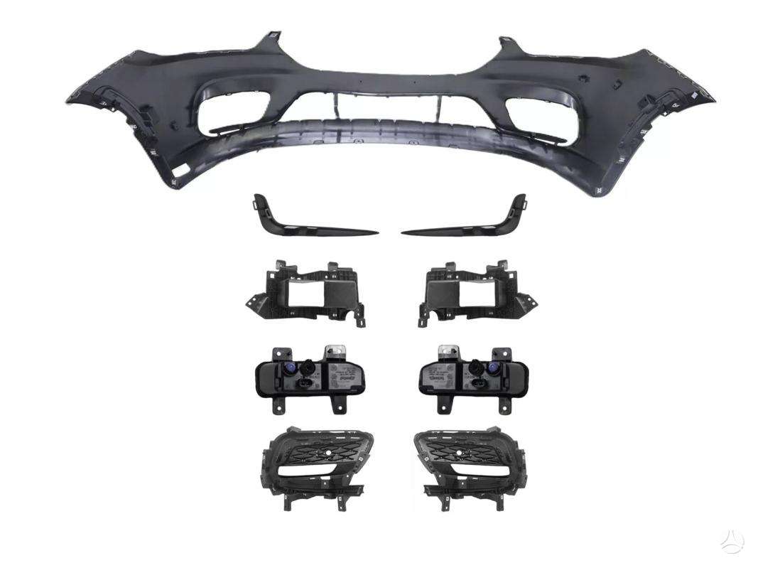 Chrysler Pacifica bumpers, front grill