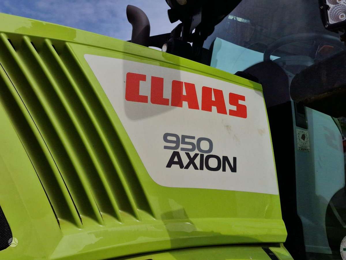 Claas Axion 950, traktoriai
