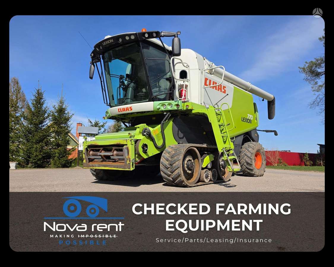 Claas Lexion 770TT, комбайны